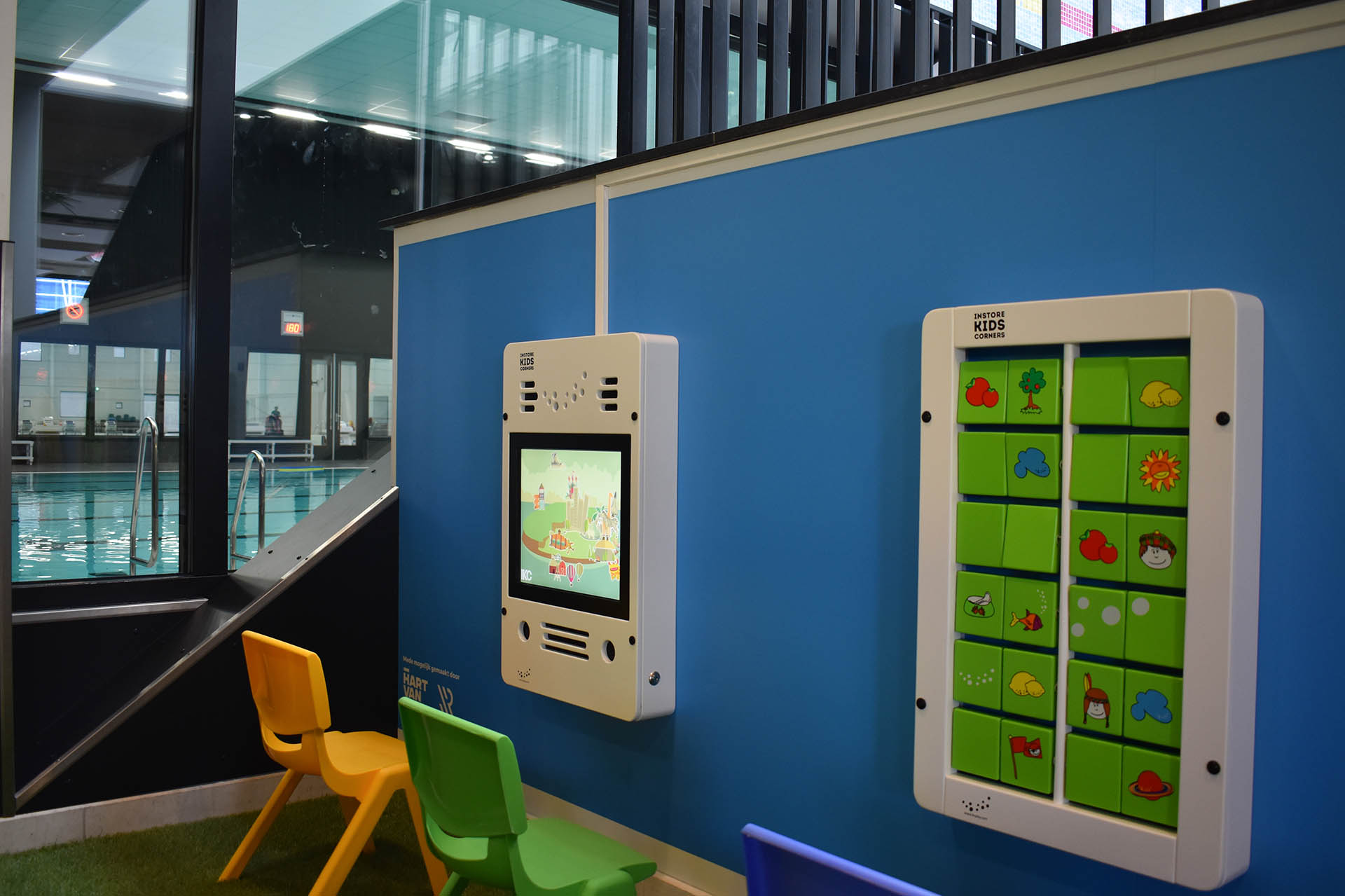 Play corner Zwemcentrum Rotterdam | IKC swimming pool