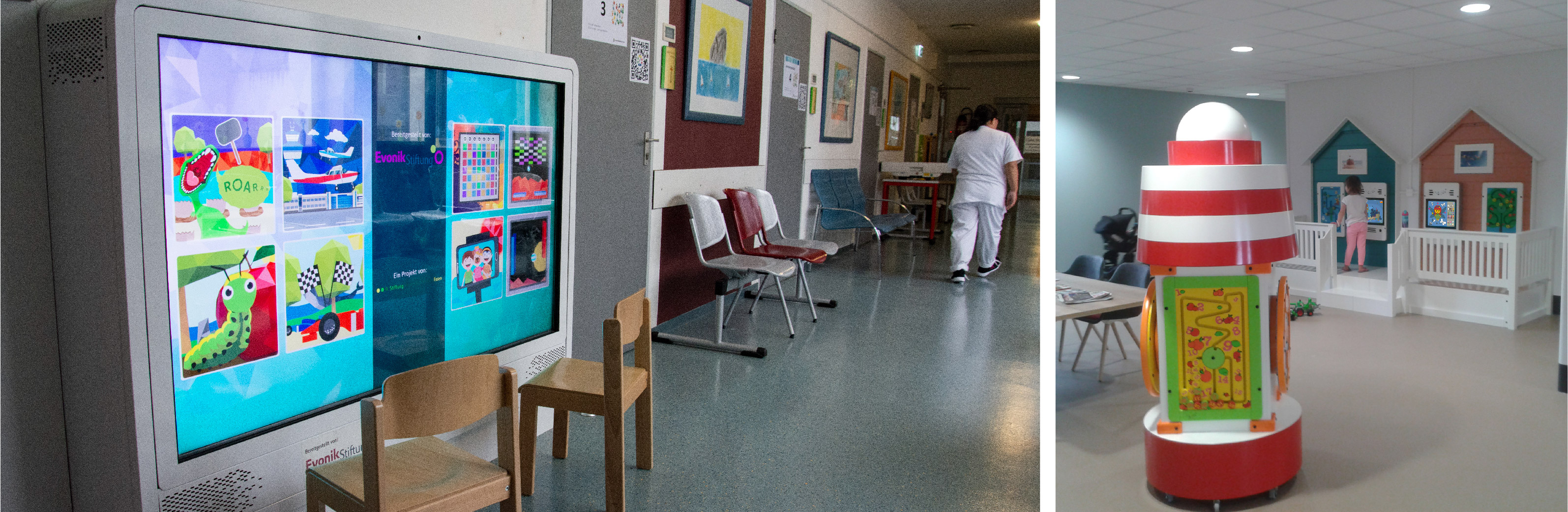 this image shows a kidscorner in healthcare
