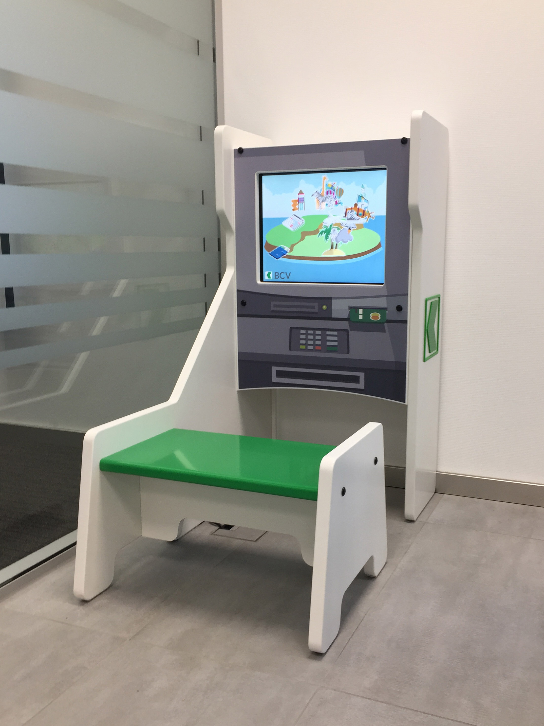 Kinderhoek bank Op deze afbeelding ziet u kinderhoeken bank BCV