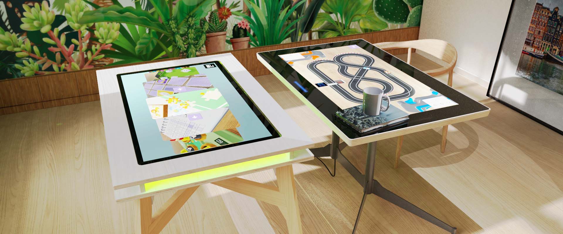 interactieve speeltafels One 4 All Touch Table DeLuxe interactieve speeltafels One 4 All Touch Table DeLuxe