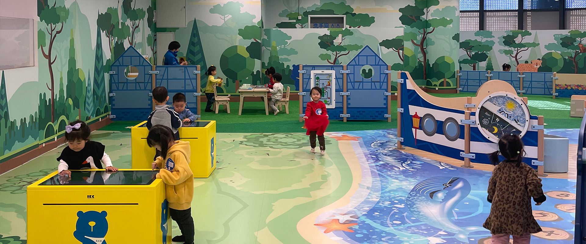 IKC grote speelruimte kinderhoek bij groothandel METRO China in Yanjiao IKC grote speelruimte kinderhoek bij groothandel METRO China in Yanjiao