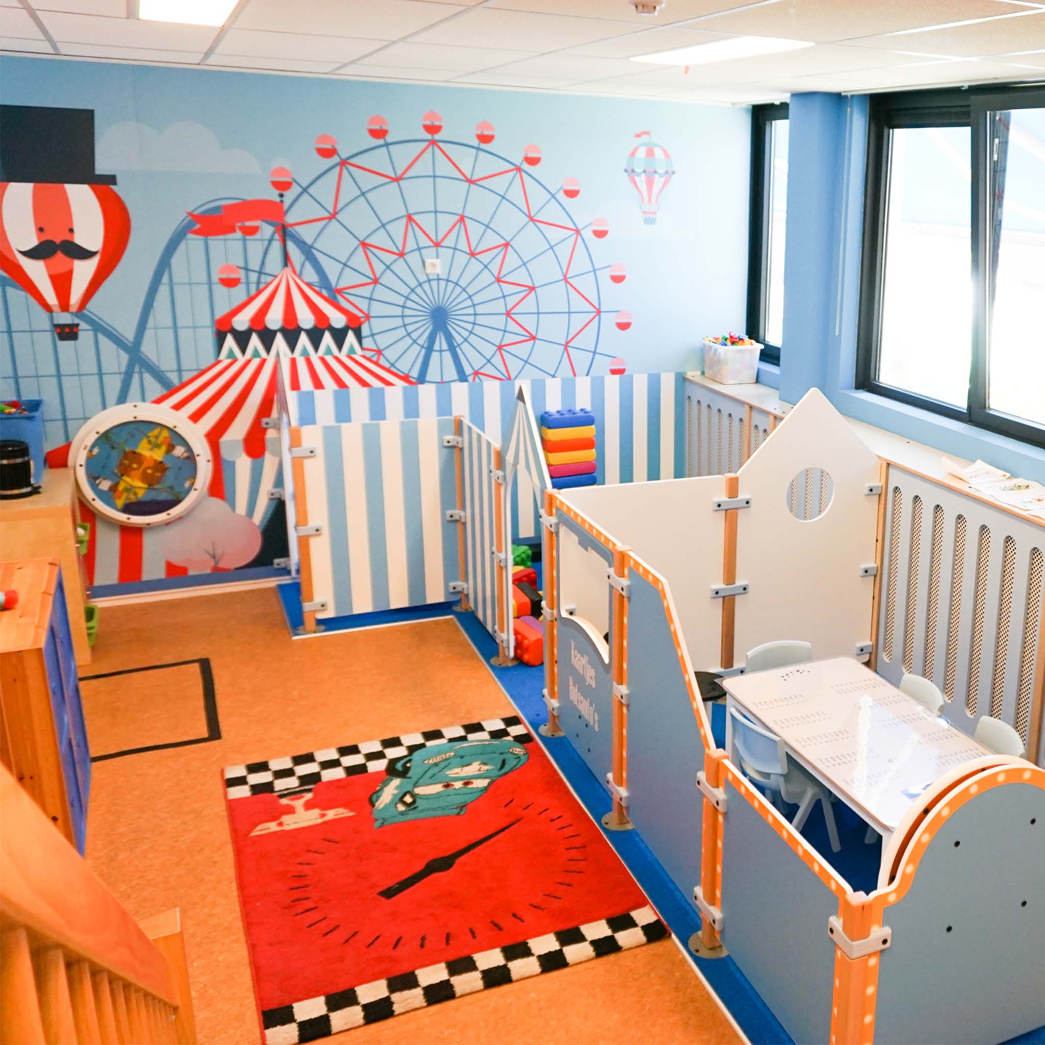 IKC inrichting speelhoek voor kinderen bij kinderopvang Parelbosch in Eindhoven