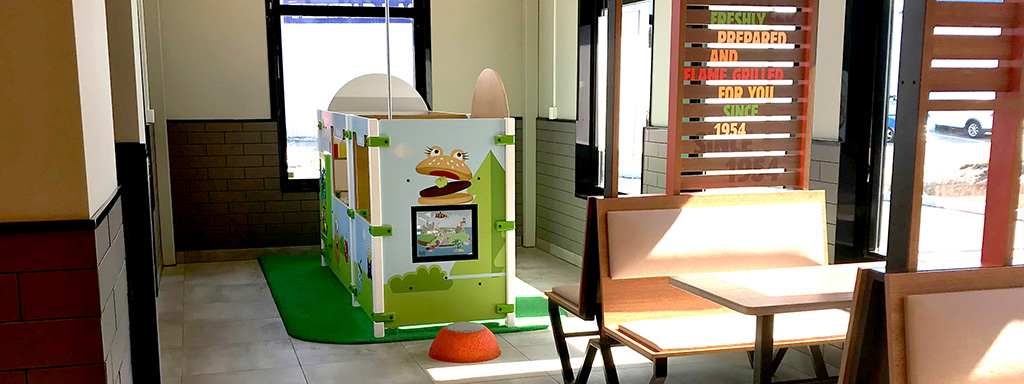 IKC | Burger King Sweden custom play house